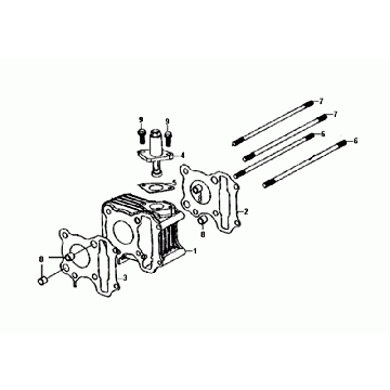 Cilinder Sym Fiddle III Euro 4