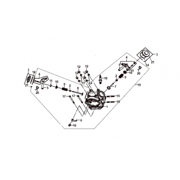 Cilinderkop Sym Jet 14