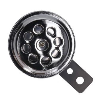 Claxon 6V klein model 70mm chroom 105 DB DC=gelijkstroom universeel