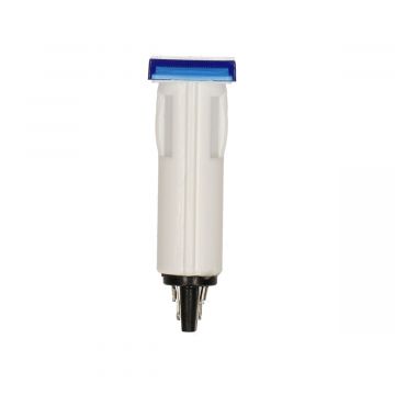Cockpitsignal Quadratisch Kreidler Zundapp blau