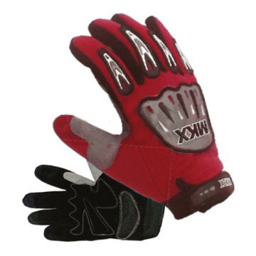 Handschoenen cross Mokix rood -85848(0)