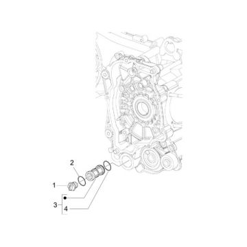 Oliefilter Vespa Sprint 50 4-takt 2V 25km/u