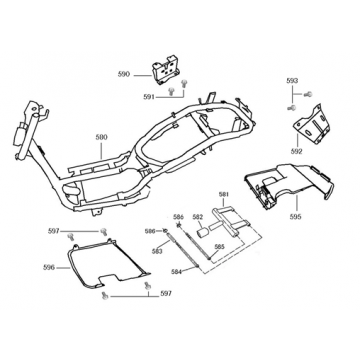 Diversen onderdelen AGM VX50S brons