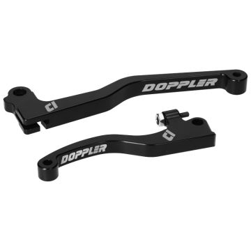 Koppeling / remhevel set Doppler voor Derbi DRD zwart