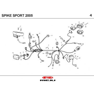 Elektrische delen Rieju Spike geel 2007 2-takt
