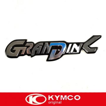 Embleem zijscherm Kymco GrandDink 50 dik origineel