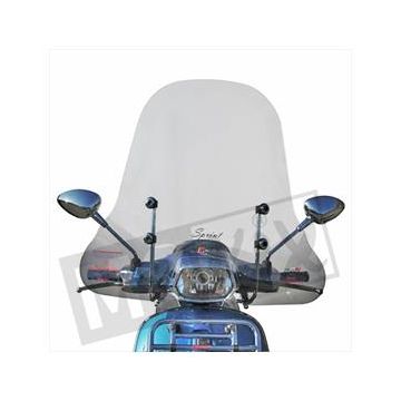 Windscherm hoog transparant Vespa Sprint 50-125-150 2014-> Faco