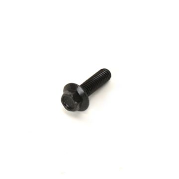 Flens carter bouten M6x20mm lengte (SW8) zwart 10 stuks