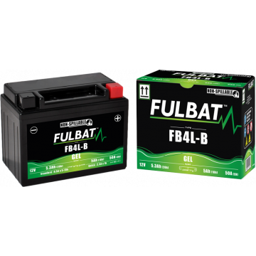 Batterie Fulbat FB4L-B (YB4L-B) wartungsfreies Gel