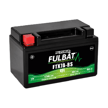 Accu Fulbat FTX7A-BS (YTX7A-BS) onderhoudsvrij gel