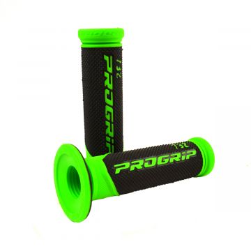 Handvatset Progrip 732 zwart/groen