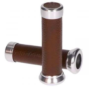 Handvatten Retro Donkerbruin leer