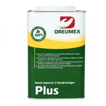 Handzeep/garagezeep Dreumex met korrel 4,5 liter geel