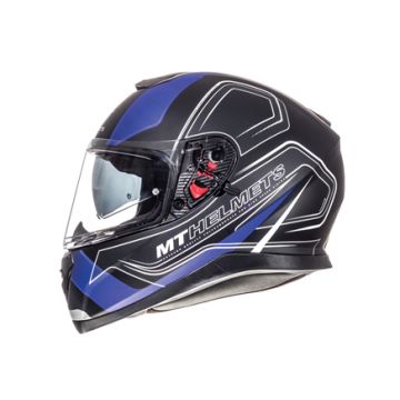 Helm integraal MT Thunder III SV Trace zwart / blauw