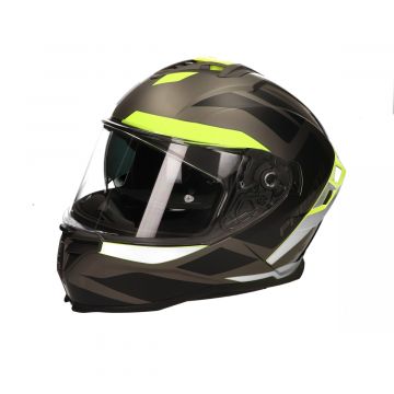 Helm integraal Vito Presto mat titanium/zwart/fluor