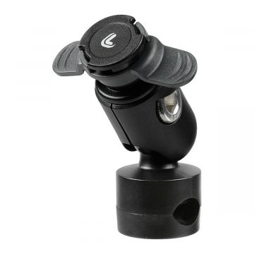 Adapter telefoon houder Opti-case duo-lock draaibaar spiegelstang /windschermstang (geschikt voor 9-14mm)Lampa