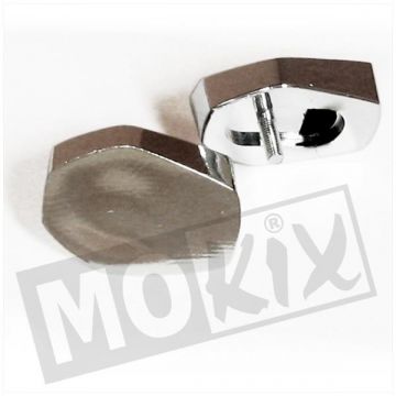 BUMPER SET KLEIN UNI     CHROOM