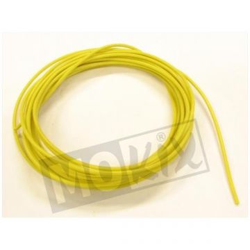 LICHTSNOER UNI 5mtr 0.5mm2 GEEL