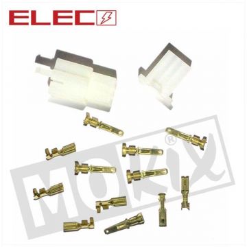 PLUGSET 6 PINS (WR)      14delig ELEC