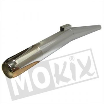 Uitlaat Kreidler 6.3 met knik 28mm Jamarcol