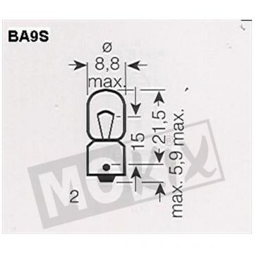 Lamp BA9S 6V3W