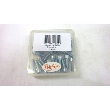 Inbusbout m5x16mm 25 stuks