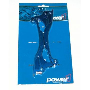 Remhevel Yamaha Aerox/MBK Nitro aluminium Power1 blauw CNC