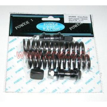 Reviesieset voorvork onder CIF- Piaggio/Vespa Ciao PX/SC inclusief schroeven/bussen/veren en rubbers
