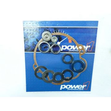 Lagerset inclusief keerringen/pakkingen overbrenging/revisieset achterwiel -CIF- Piaggio Ciao PX/Ciao SC/SI/Boxer/Bravo/Superbravo/Citta  154719 origineel