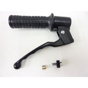 Gas/remhevel compleet met handvat Gilera Citta  aluminium / zwart