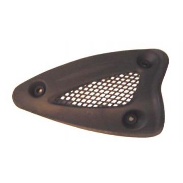 Hitteschild uitlaat zwart Piaggio 50 2-takt motorblok Derbi GP1 50/Runner Purejet-SP/Aprilia SR/NRG/Zip SP  827845 origineel