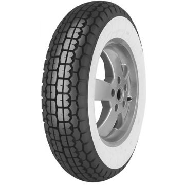 Buitenband Sava/Mitas MC20 Monsun (M S)- 3.50 - 10 inch TL 51P - whitewall
