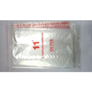 Plastic zakje 280x400 100 stuks