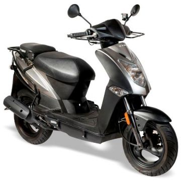 Valbeugels achter Kymco Agility zwart Kymco