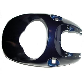 Beenschild (binnen) onder Kymco Yup blauw