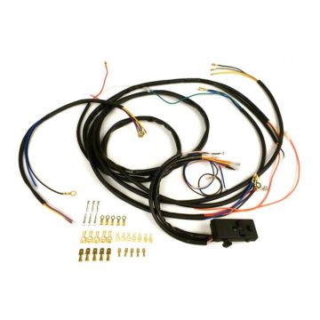 Ombouw kabelboomset (inclusief lichtschakelaar) BGM PRO,Vespa AC Ombouw naar elektronische ontsteking Vespa Smallframe V50 Special