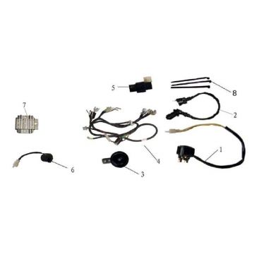 Kabelboom AGM LX zwart