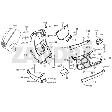Kappen - Beplating Santini Capri mat antraciet