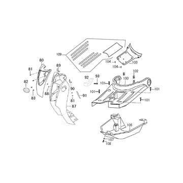 Kappen - Beplating Znen Snail mat antraciet