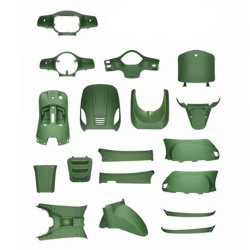 Kappenset  AGM VX50/VX50S/Riva/Riva Sport /China LX/S mat groen 18-delig