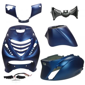Kappenset Piaggio zip Sp + led lamp Bmw M45 blue Zip 2000