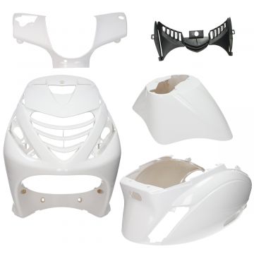 Kappenset Piaggio Zip SP wit glans 5 delig DMP