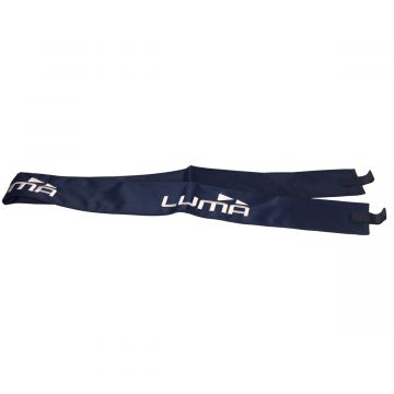 Kettingslot beschermhoes Luma donker blauw 1.20m