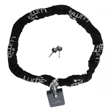 Kettingslot + hangslot art 5-sterren + 170cm Luma escudo chain plus