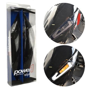 Blinker Satz Vorderseite LED E-Prüfzeichen Evo-4 Piaggio Zip 2000 Smoke Power1