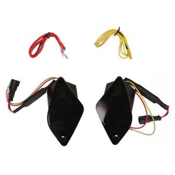 Knipperlicht set Vespa GTS 250 / GTS 300 led matrix Alpha styling (weglopend) voorzijde
