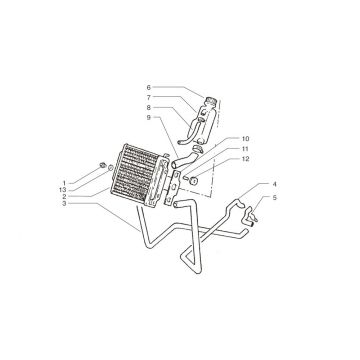Radiateur - Koeling Beta Ark-k One 50 2-takt LC 2010