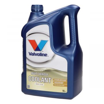 Koelvloeistof Max-life (-36 graden) Coolant Valvoline 5 liter vloeistof blauw