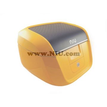 Topkoffer 15 liter Geel Niu M1 origineel