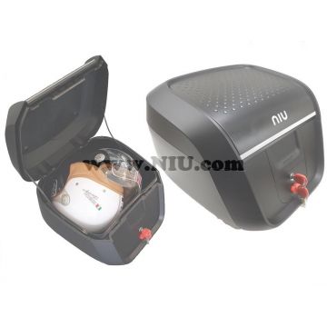 Koffer Mat Zwart 29 Liter Niu N1S origineel